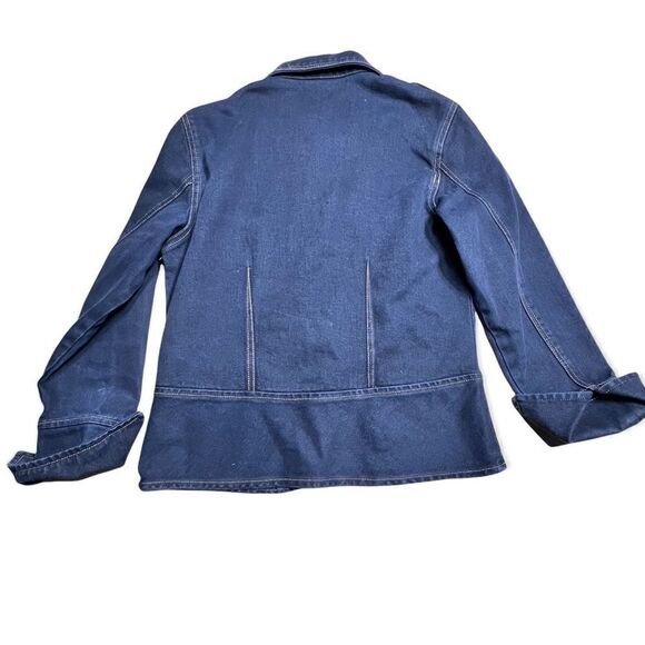 BILL BLASS Jean Jacket woman’s small Blue Denim - Picture 2 of 6
